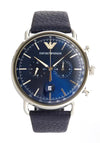 Emporio Armani Navy Stainless Steel Stopwatch 11105