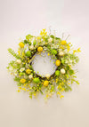 Enchante Large Easter Egg Wreath, Lemon Blossom