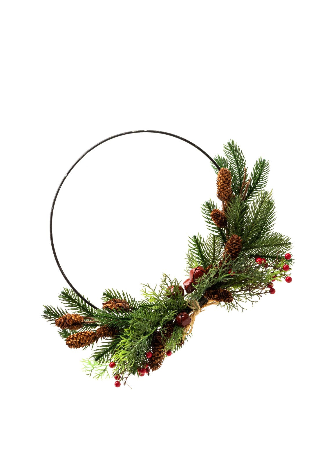 Enchante Twinkle Bell Wire Wreath