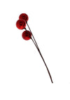 Enchante Triple Red Bauble Stem