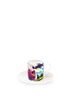 Eoin O’Connor by Tipperary Crystal Set of 4 Espresso Cups, Multi