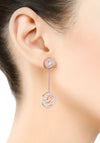 Newbridge Ti-Amo Collection Earrings, Rose Gold