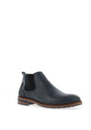 Escape Turbo Leather Chelsea Boots, Petrol Blue