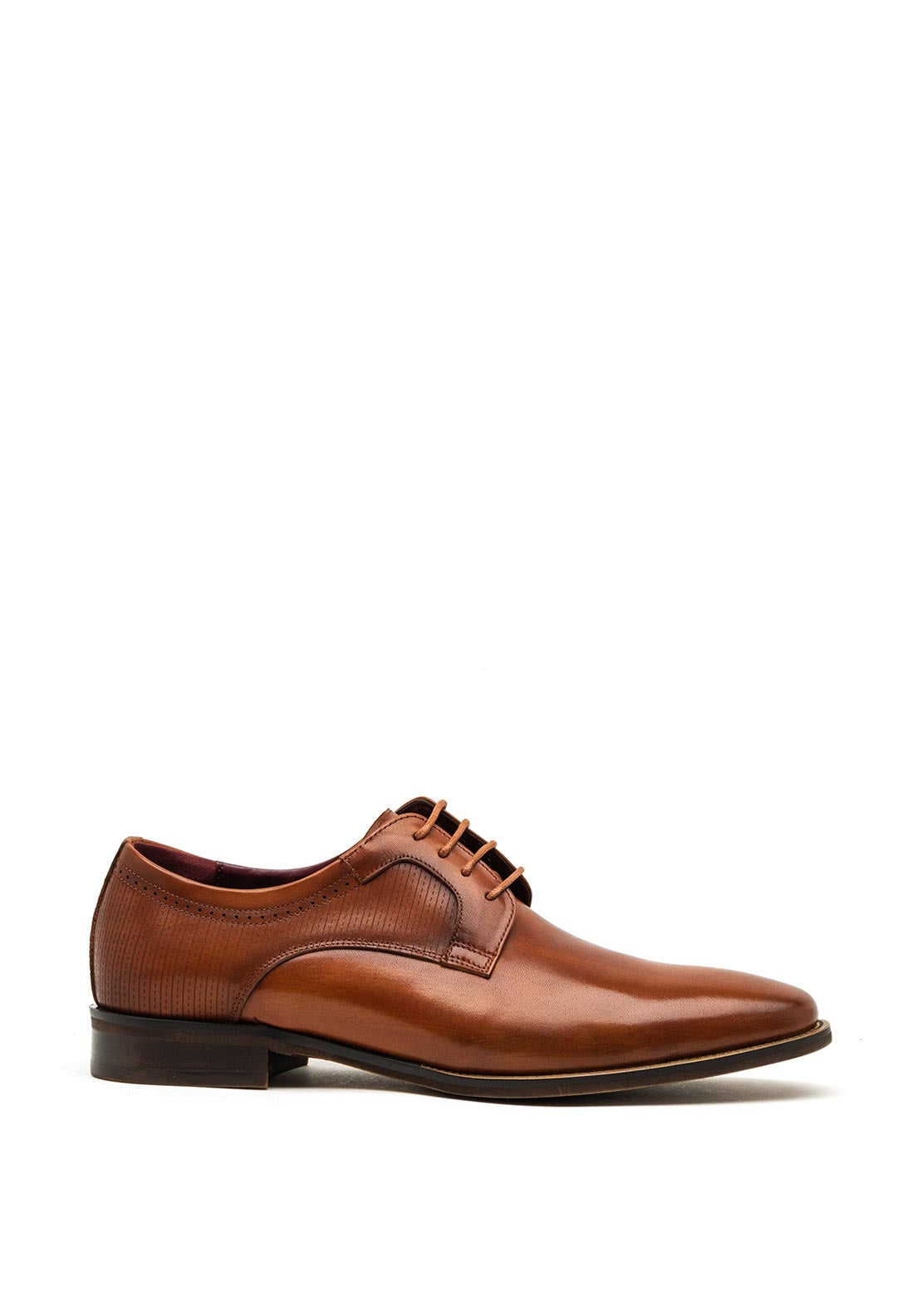 Escape Leading Lite Leather Shoe, Brandy