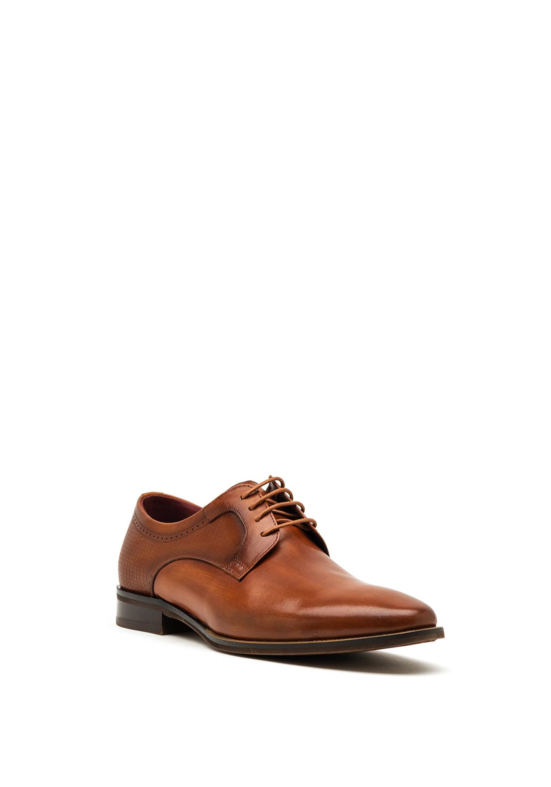 Escape Leading Lite Leather Shoe, Brandy