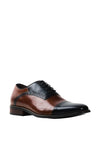 Escape Elita Leather Panelled Shoe, Brandy