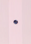 Eton Poplin Contemporary Fit Stripe Shirt, Pink