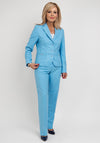Eugen Klein Woven Blazer Jacket, Blue
