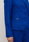 Eugen Klein Woven Blazer Jacket, Royal Blue