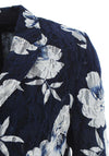 Eugen Klein Floral Lace Blazer Jacket, Navy