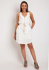 Eva Kayan Sleeveless Smock Dress, Off White