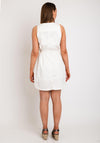 Eva Kayan Sleeveless Smock Dress, Off White