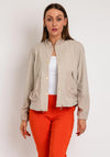 Eva Kayan Bomber Jacket, Beige