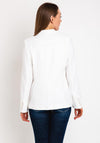 Eva Kayan Linen Blend Blazer, Off White