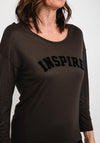 Eva Kayan Inspire Long Sleeve T-Shirt, Seaweed