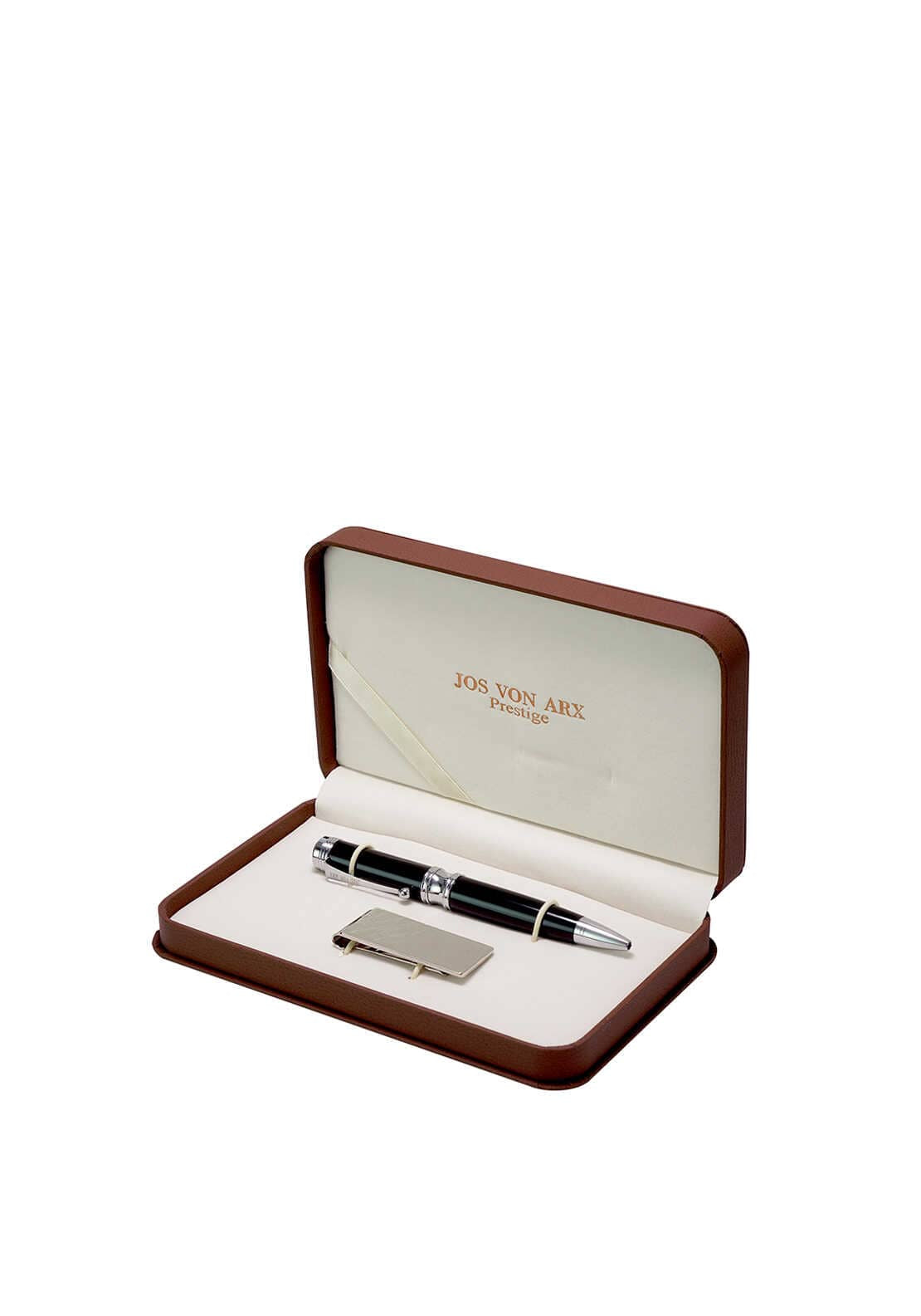 Jos Von Arx Mens Ball Point Pen & Tie Gift Set