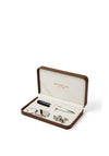 Jos Von Arx Mens Ball Point Pen, Key Chain & Cufflinks Gift Set