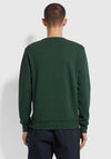 Farah Tim Organic Crew Neck Sweater, Cedar Green
