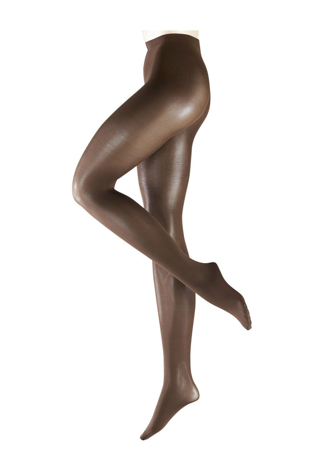 Falke Pure Shine 40 Denier Tights, Brown