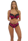 Fantasie Lucia Floral Print Brief, Red