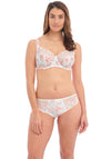 Fantasie Thea Floral Side Support Bra, White Multi