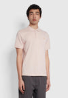 Farah Blanes Polo Shirt, Pink Marl