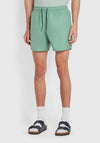Farah Colbert Plain Swim Shorts, Jade Green