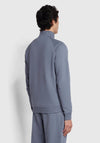 Farah Jim Quarter Zip Sweatshirt, Battleship Blue