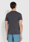 Farah Groves Ringer Organic T-Shirt, Grey