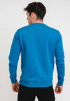 Farah Tim Organic Crew Neck Sweater, Maritime Blue
