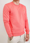 Farah Tim Organic Crew Neck Sweater, Palisade Pink