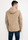 Farah Westchester Water Resistant Hooded Jacket, Smoky Brown