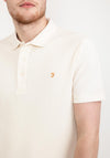 Farah Forster Polo Shirt, Ecru