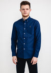 Farah Brewer Long Sleeve Shirt, Rich Indigo