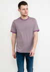 Farah Groves Ringer T-Shirt, Dusty Purple
