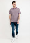 Farah Groves Ringer T-Shirt, Dusty Purple