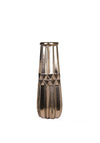 Fern Cottage Geometric Tall Vase, Bronze