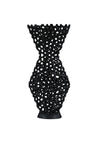 Fern Cottage Large Lulu Vase, Black