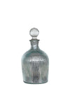 Fern Cottage Medium Decorative Glass Perfume Bottle, Teal