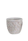 Fern Cottage Small Floral Planter Pot, Grey