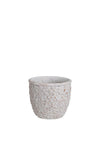 Fern Cottage Medium Floral Planter Pot, Grey