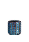 Fern Cottage Small Donard Planter Pot, Blue
