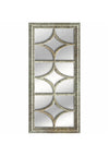 Fern Cottage Triple Panel Pattern Mirror, 70x150cm