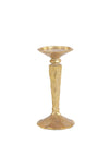 Fern Cottage Textured Medium Candle Holder, Gold