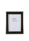 Fern Cottage Green Velvet Gold 5 x 7” Photo Frame