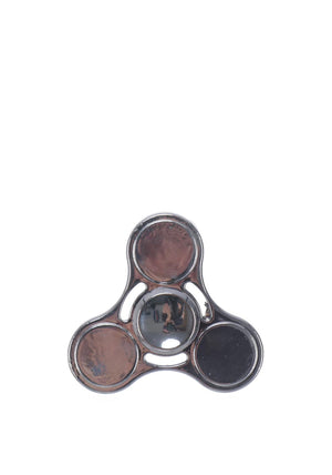 Metallic Fidget Spinner, Grey