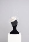 Gigi Headwear Small Net Occasion Fascinator, Ivory