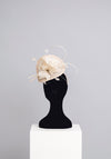 Gigi Headwear Small Feather & Diamante Fascinator, Gold
