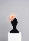 Gigi Headwear Medium Occasion Fascinator, Oyster Pink