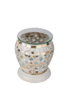 Flames & Fragrance Electric Melt Burner, Gold Multi